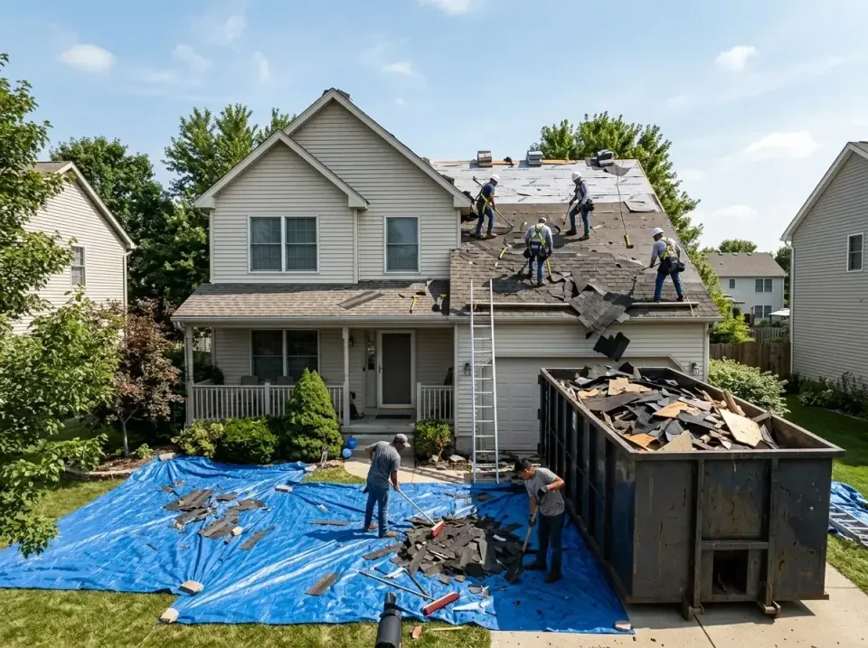 roof-replacement-debris-remova-004 — frequently asked questions, Cheapest Dumpster Rentals in Vandenberg Village, CA
